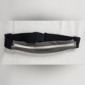 FITKICKS Unisex women’s Men's Gray & Black Waist Fanny Belt Bag